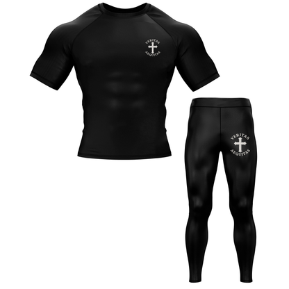 Truth and Justice BJJ Rash Guard - Short Sleeve