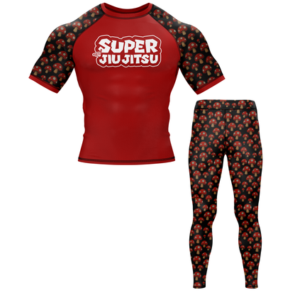 Super Jiu Jitsu BJJ Rash Guard - Short Sleeve