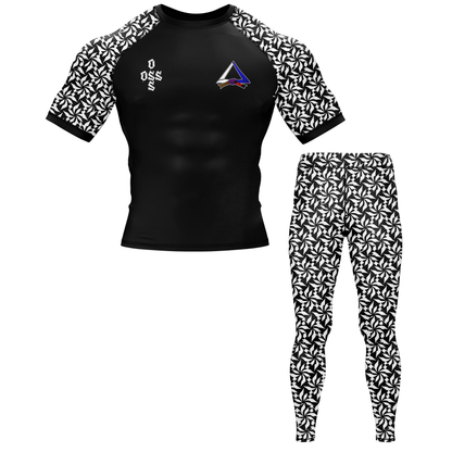 OSS Jiu Jitsu BJJ Rash Guard - Short Sleeve