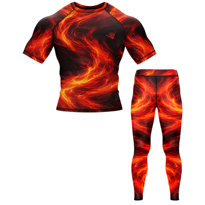 Force BJJ Rash Guard - Short Sleeve