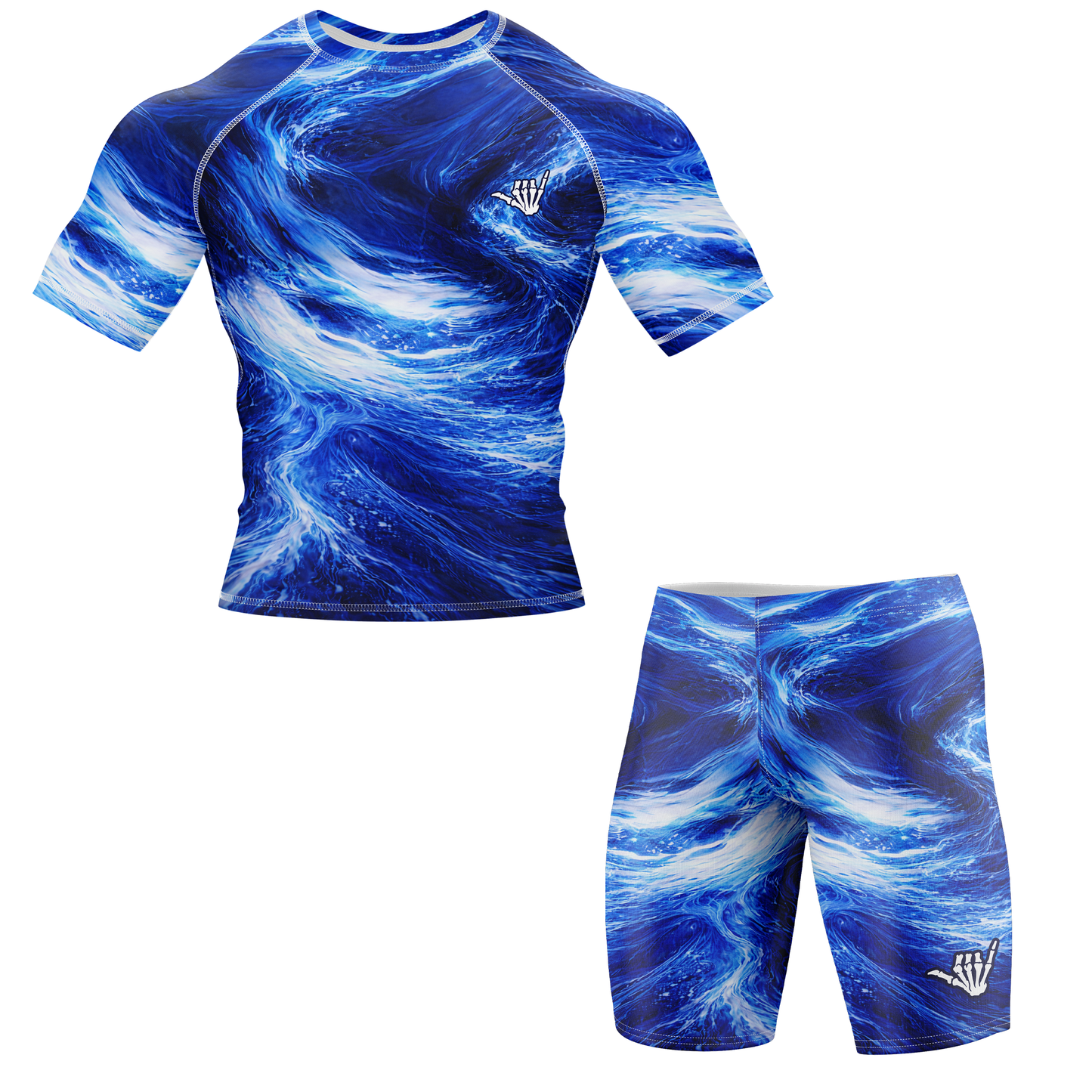 Flow BJJ Rash Guard - Short Sleeve