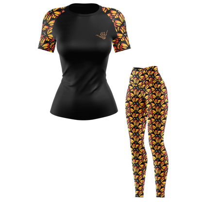Grappling Goddess Women's BJJ Rash Guard - Short Sleeve