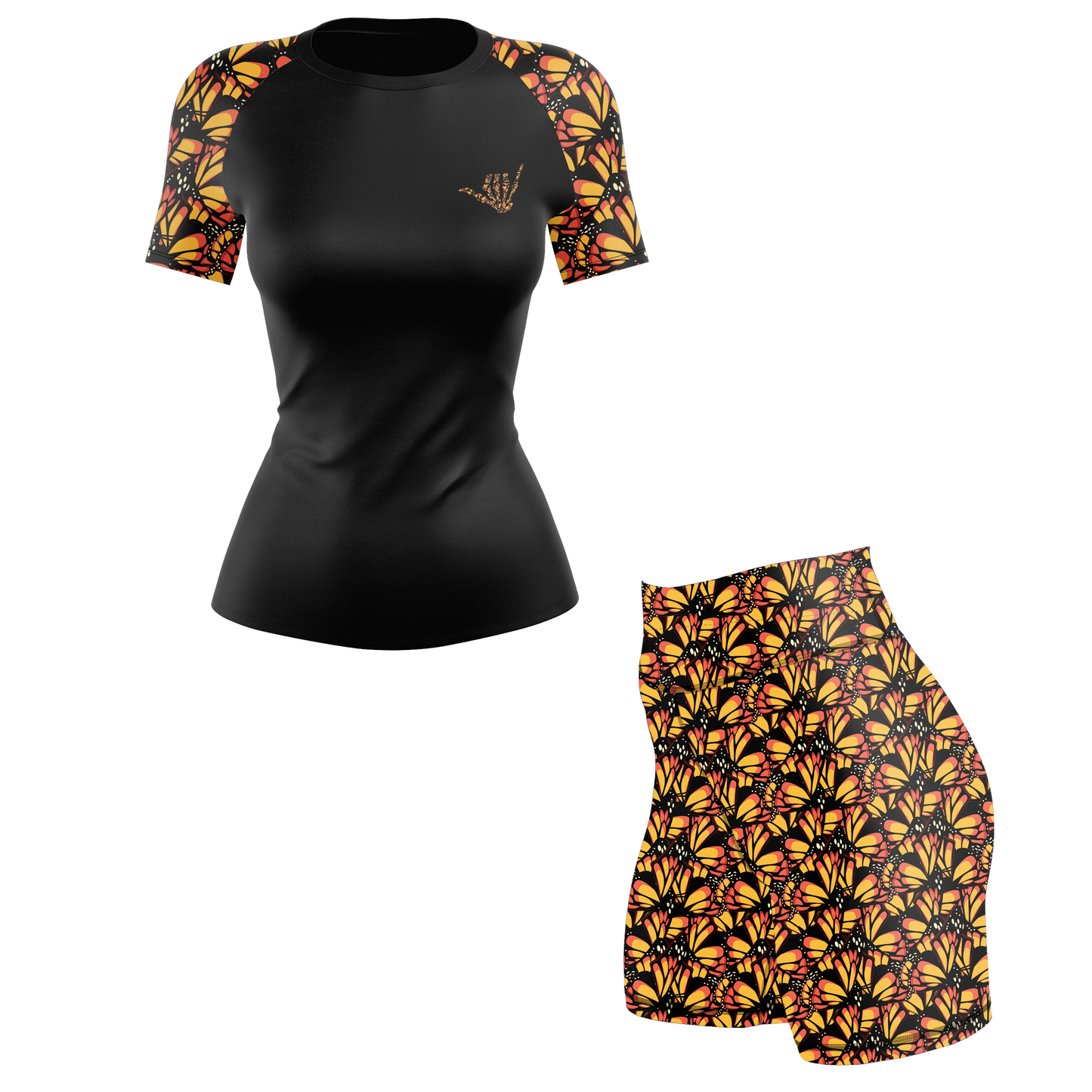 Grappling Goddess Women's BJJ Rash Guard - Short Sleeve