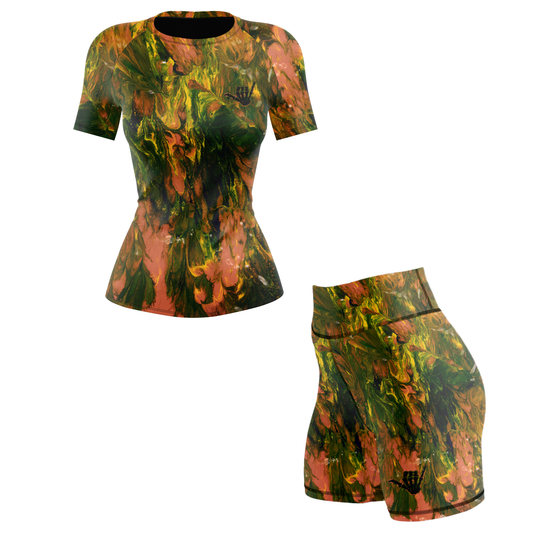 Nature Grip Women's BJJ Rash Guard - Shortsleeve