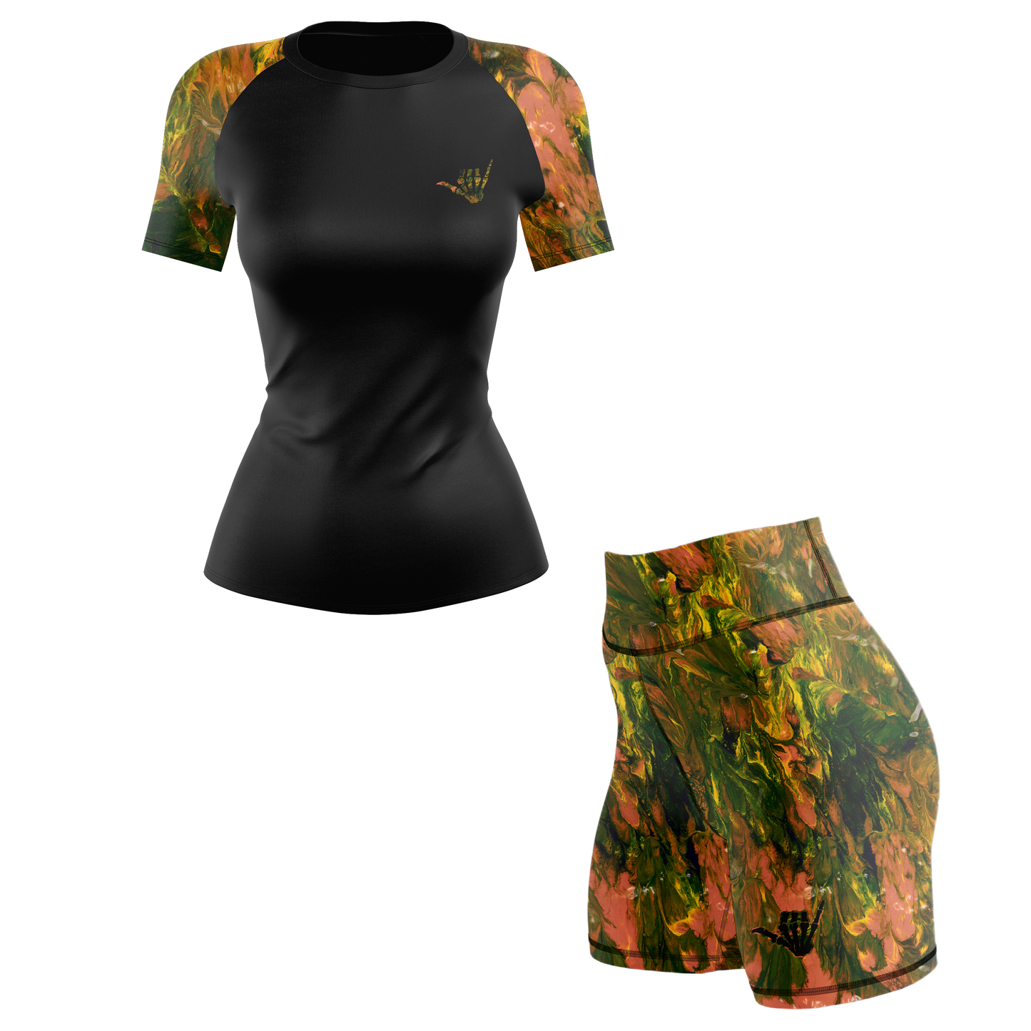 Nature Grip Women's BJJ Spats Shorts