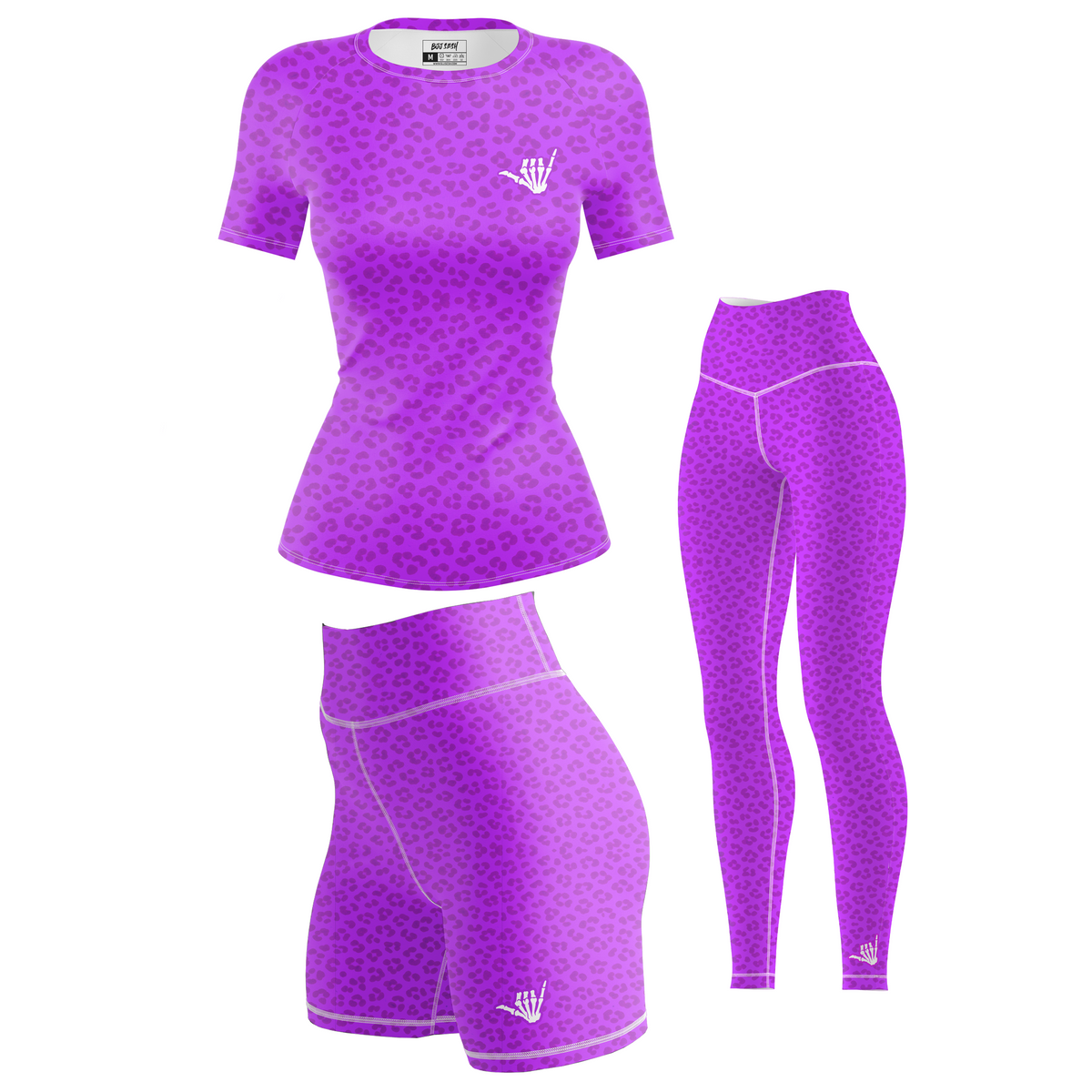 Purple Predator Women's BJJ Rash Guard - Short Sleeve