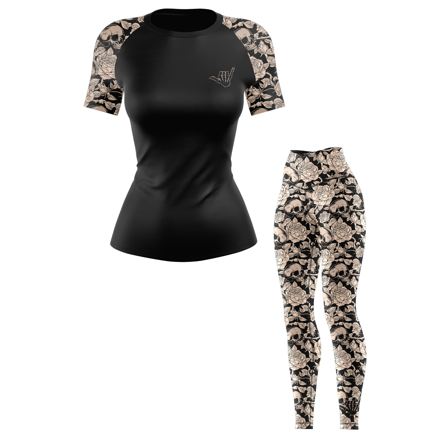 Choke Garden Women's BJJ Rash Guard - Shortsleeve