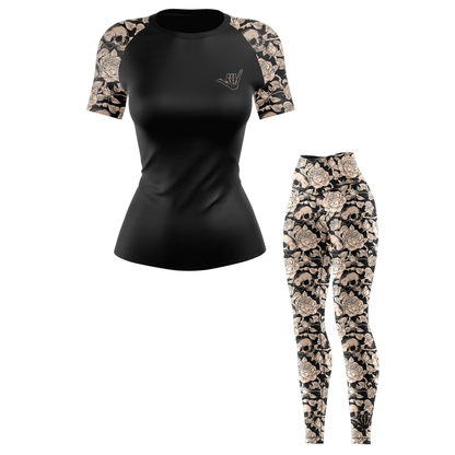 Choke Garden Women's BJJ Rash Guard - Shortsleeve