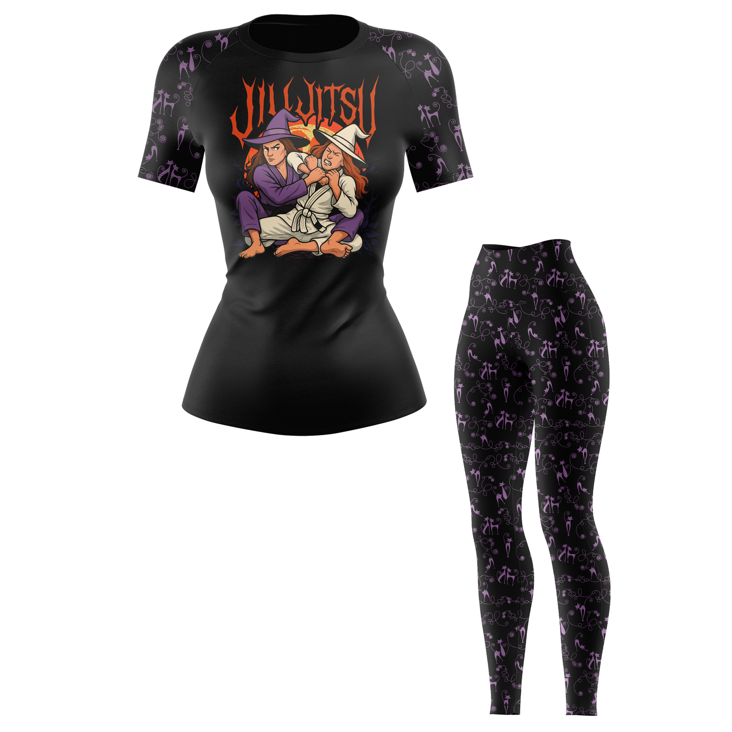 Witch Guard Women's BJJ Rash Guard - Shortsleeve