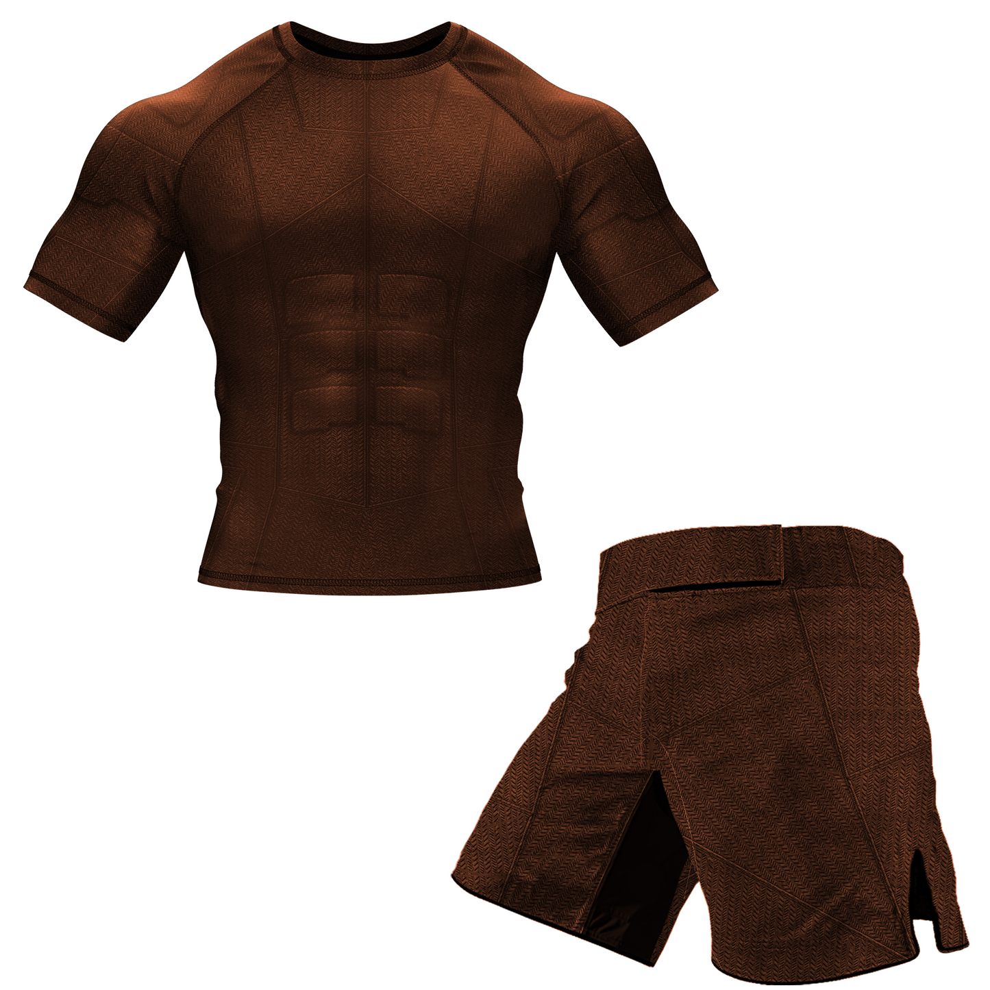 Brown Essential BJJ/MMA Shorts