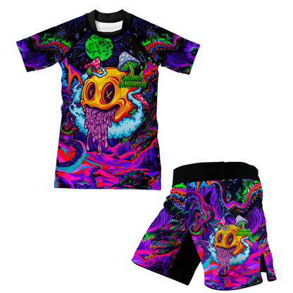 Casually Dangerous Kids BJJ Rash Guard