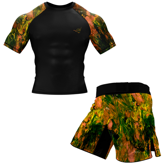 Nature Grip BJJ Rash Guard - Shortsleeve