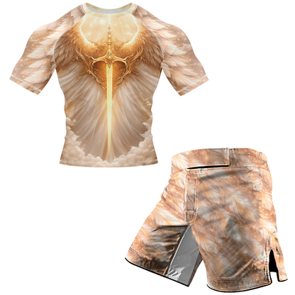 Divine BJJ Rash Guard - Short Sleeve