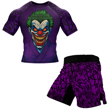 Casually Undiagnosed BJJ Rash Guard - Short Sleeve