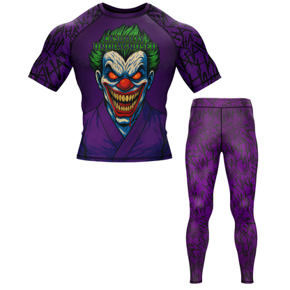 Casually Undiagnosed BJJ Rash Guard - Short Sleeve