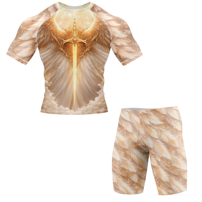 Divine BJJ Rash Guard - Short Sleeve