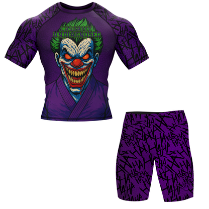 Casually Undiagnosed BJJ Rash Guard - Short Sleeve