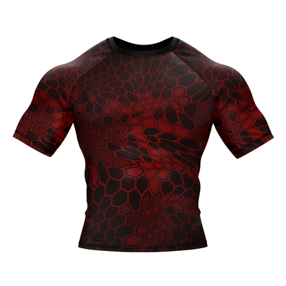 Venom Hunter BJJ Rash Guard - Short Sleeve