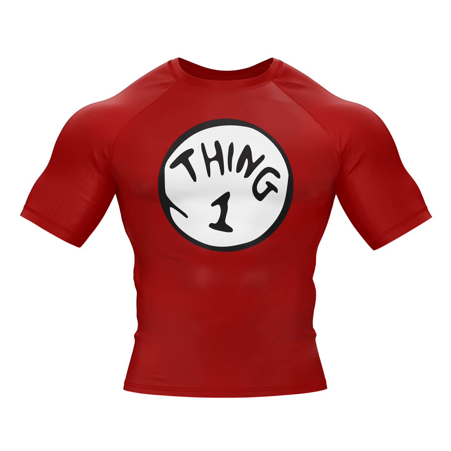 Thing 1 & Thing 2 BJJ Rash Guard - Short Sleeve