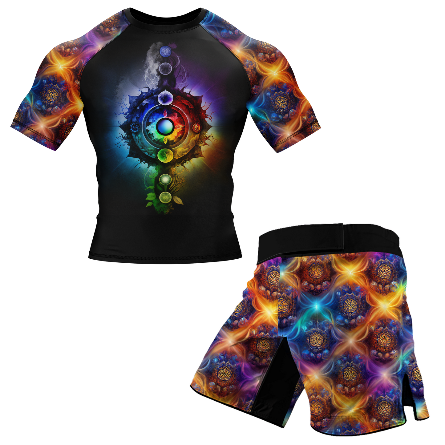 Chakra Armor BJJ Rash Guard - Short Sleeve