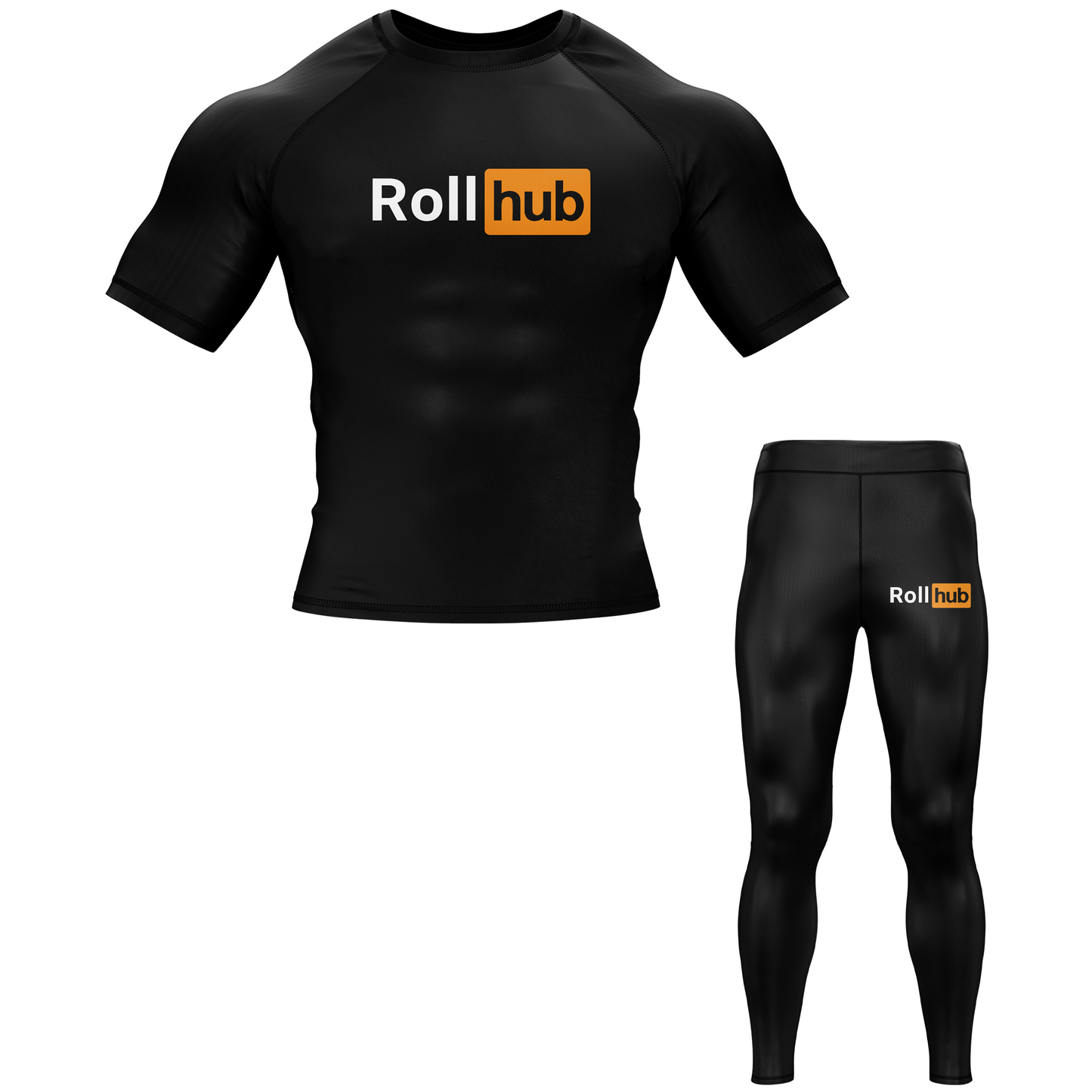 RollHub BJJ Rash Guard - Shortsleeve