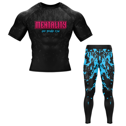 Mentality BJJ Rash Guard - Short Sleeve