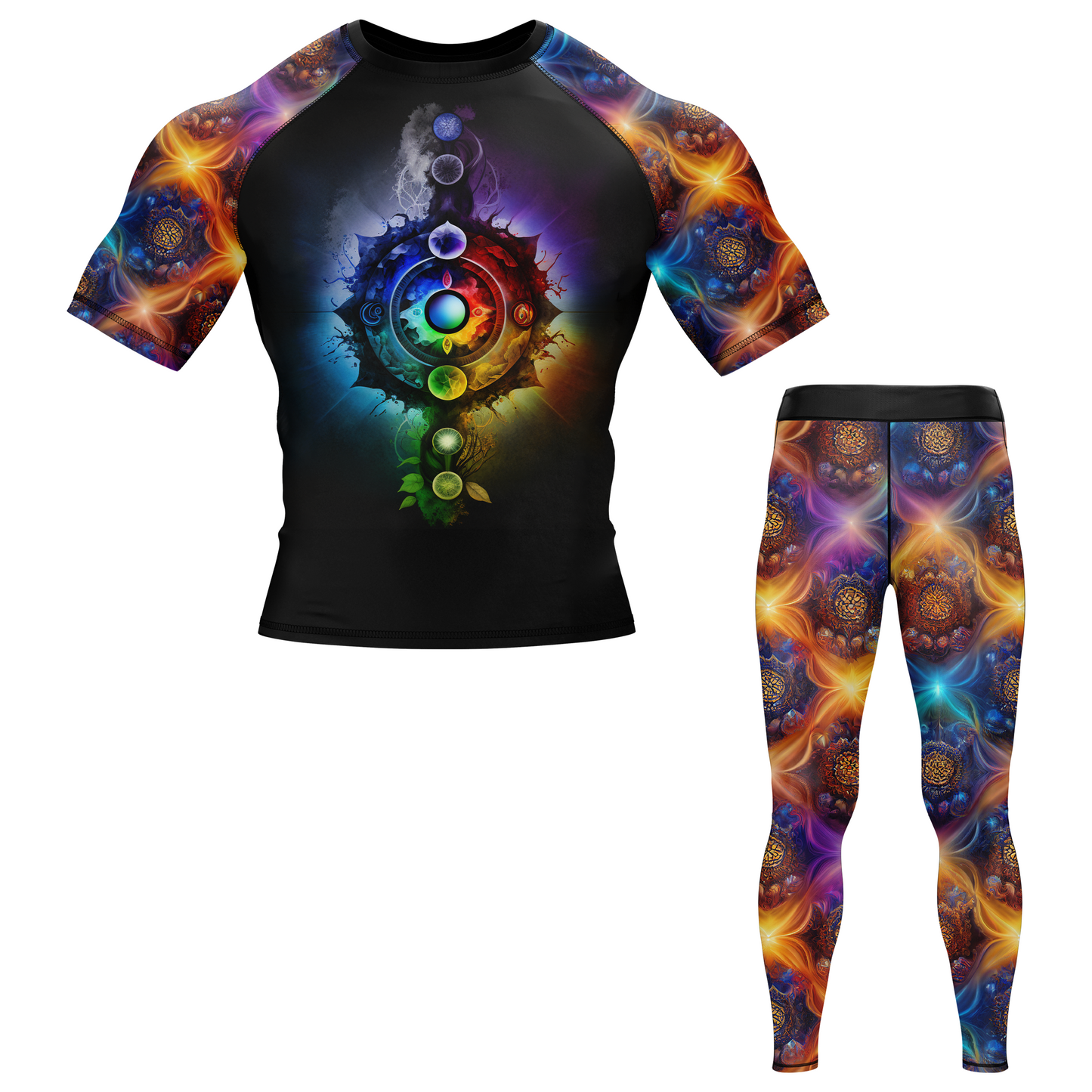 Chakra Armor BJJ Rash Guard - Short Sleeve