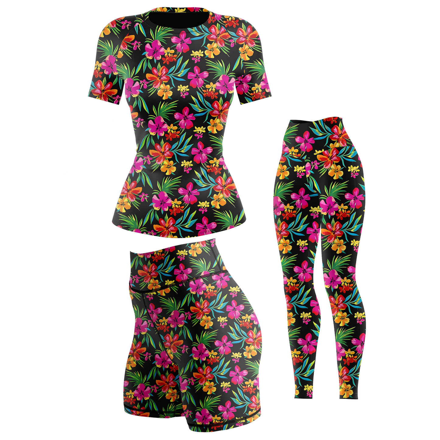 Tropical Jiu Jitsu Women's BJJ Rash Guard - Shortsleeve