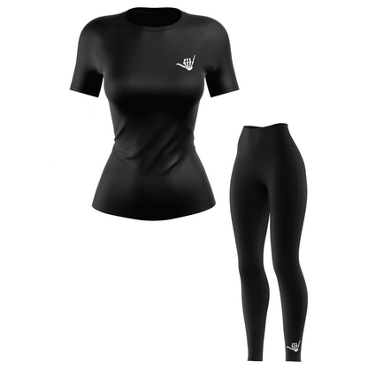 Jiu Jitsu Women's BJJ Rash Guard - Shortsleeve