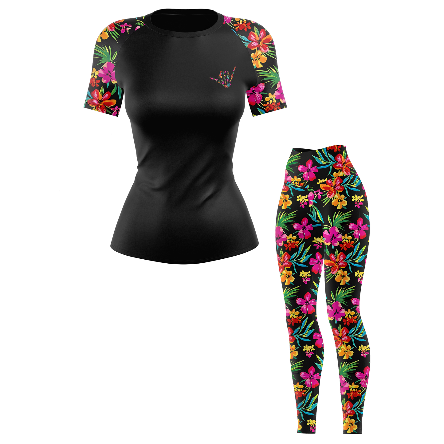 Tropical Jiu Jitsu Women's BJJ Rash Guard - Shortsleeve