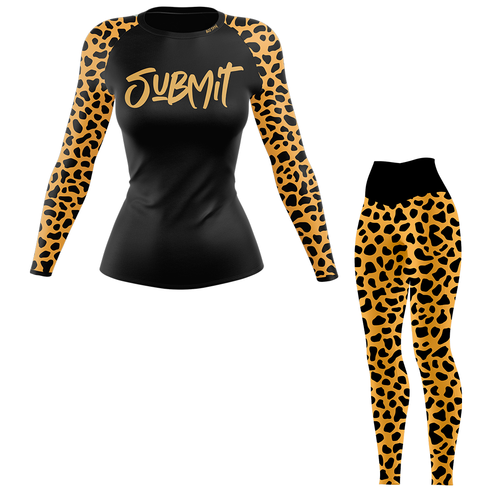 Leopard Submit Women's BJJ Spats