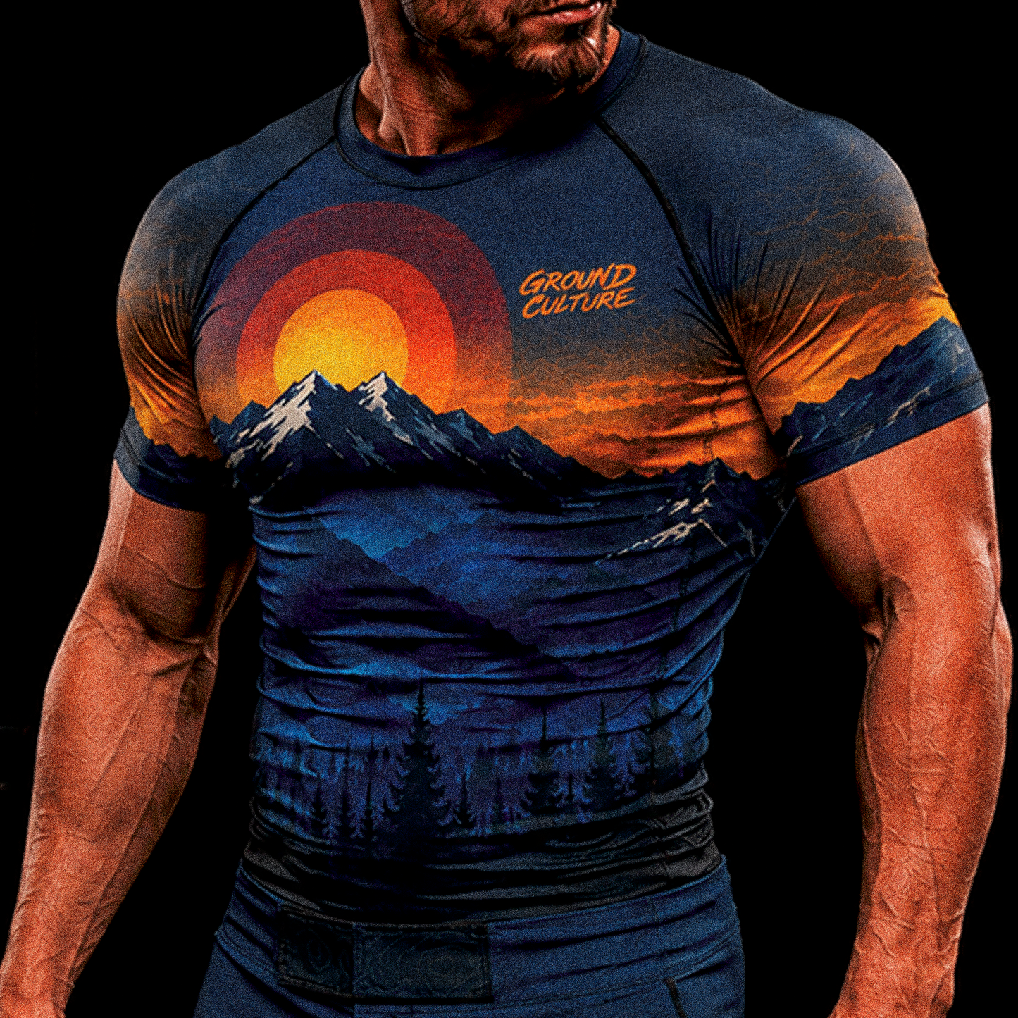 The Rockies BJJ Rash Guard