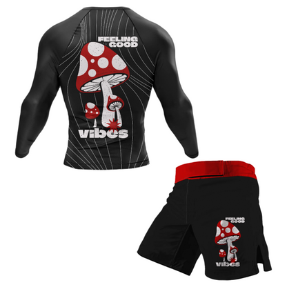 Feel the Good Vibes BJJ/MMA Shorts