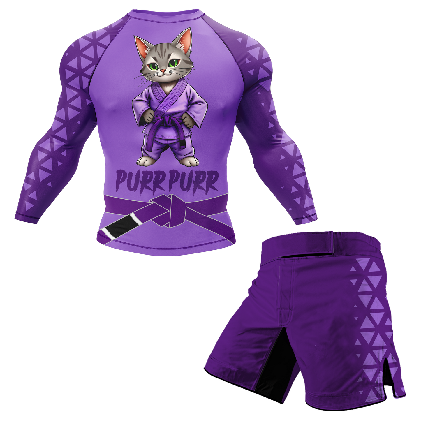 Purr Purr Belt BJJ/MMA Shorts