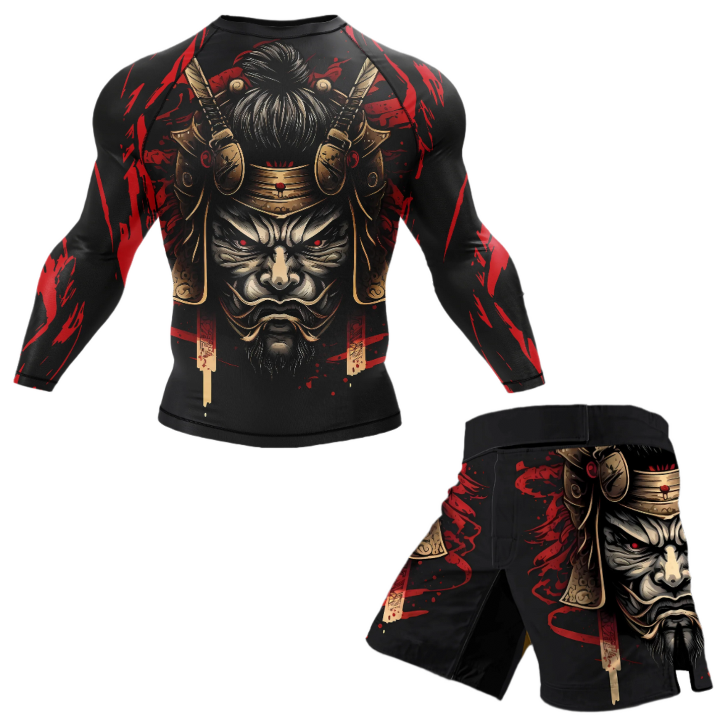 Samurai Warrior BJJ Rash Guard