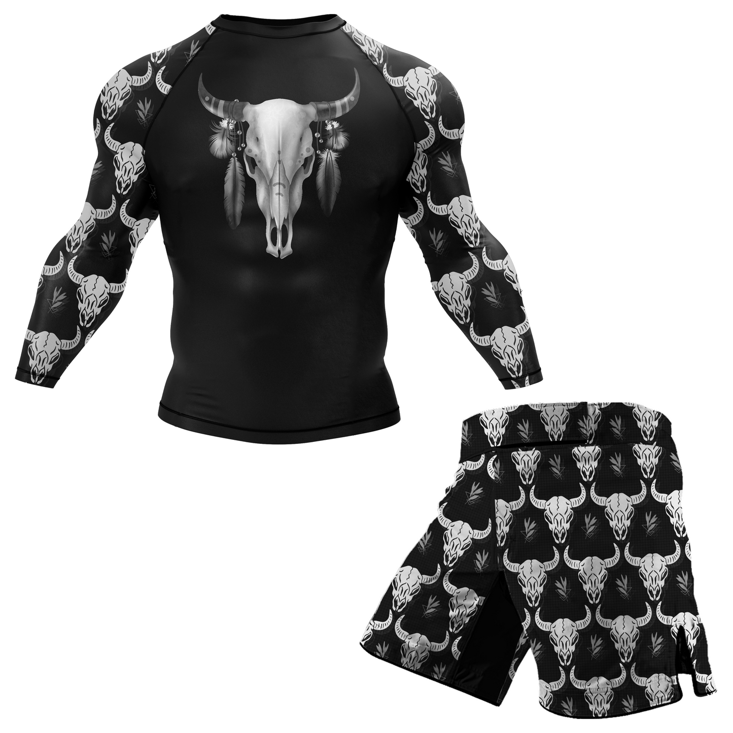 Boho Bull BJJ Rash Guard