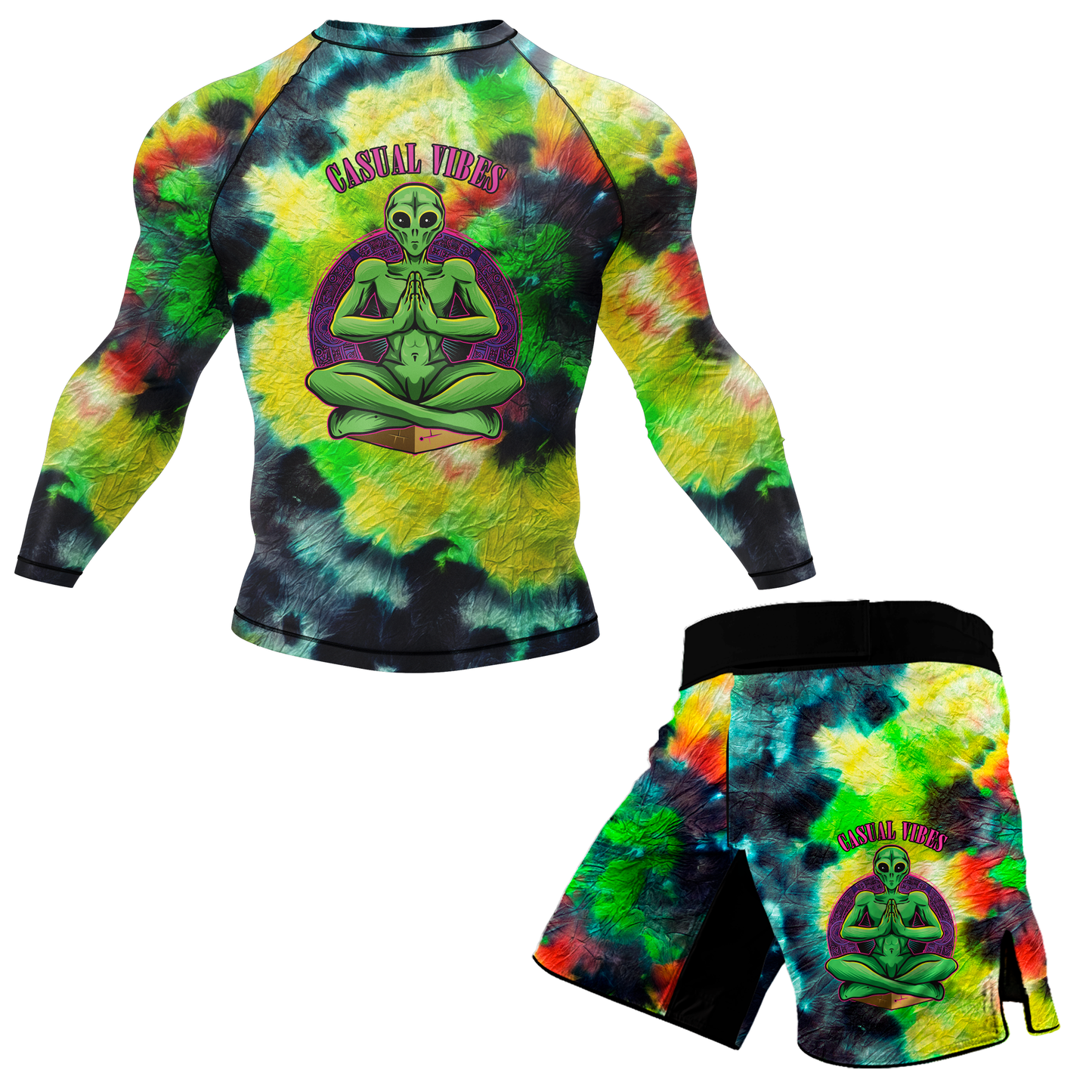 Casual Vibes BJJ Rash Guard