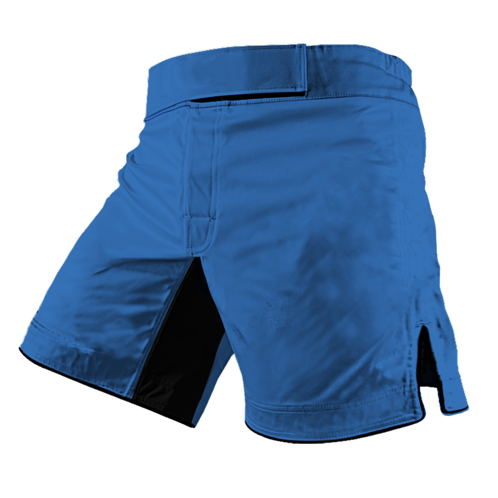 Wolf Blue BJJ Shorts
