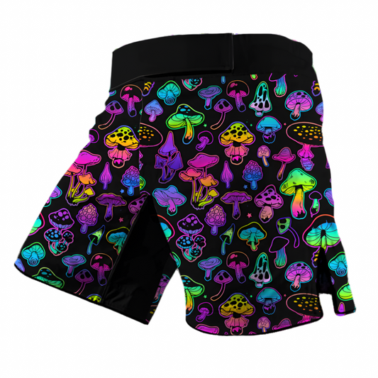 Psychedelic Mushroom BJJ/MMA Shorts