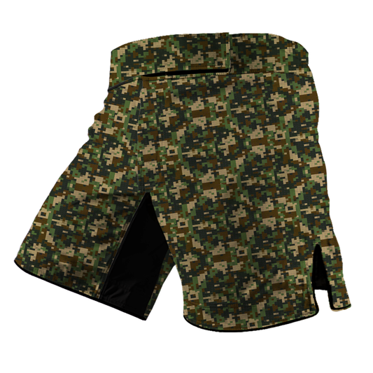 Digital Camo Kids BJJ/MMA Shorts