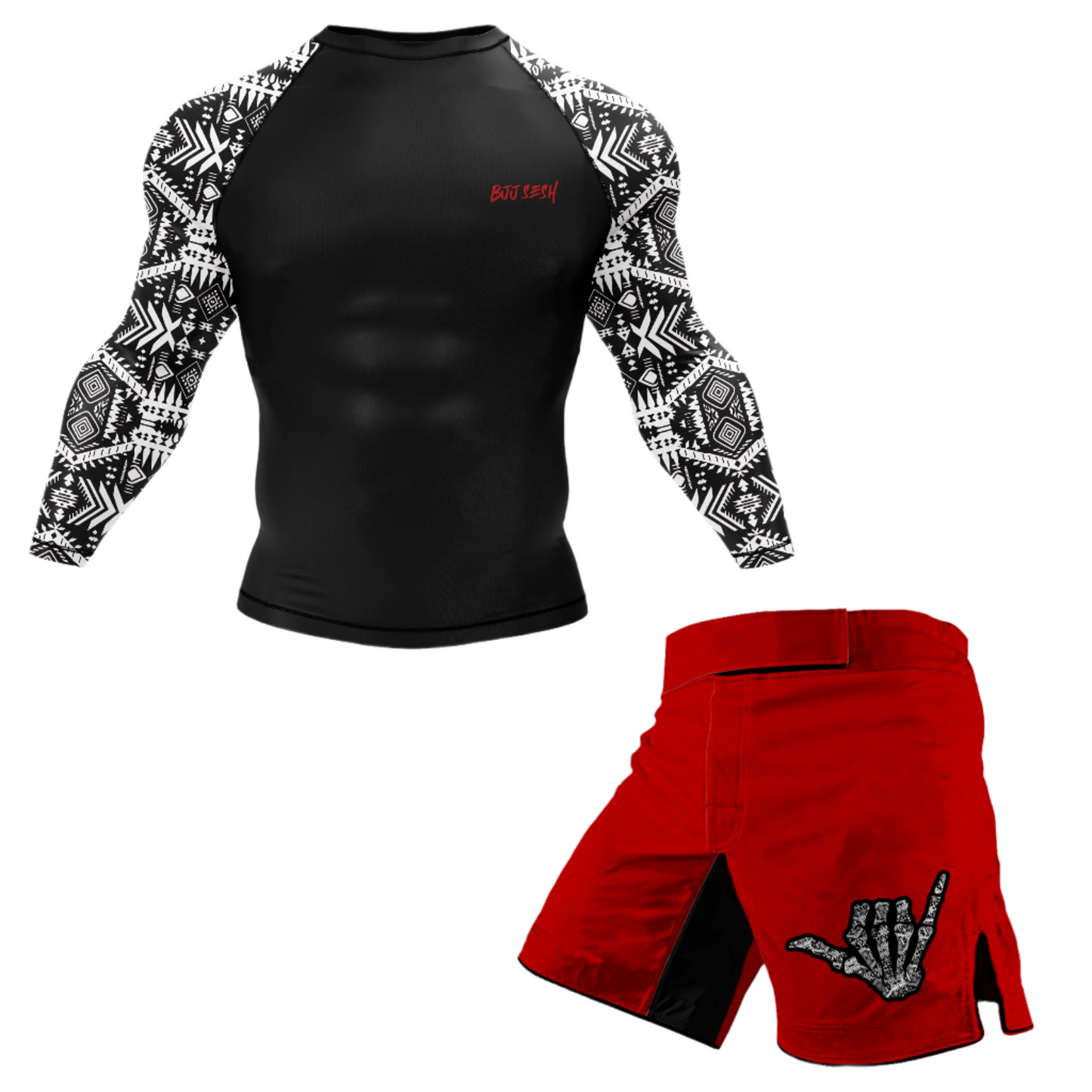 Apocalyptic Choke BJJ/MMA Shorts