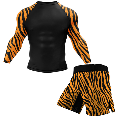 Grappling King Tiger BJJ Rash Guard