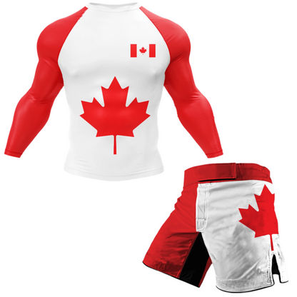 Canada BJJ/MMA Shorts