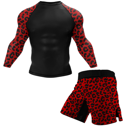 Leopard Strike BJJ Rash Guard