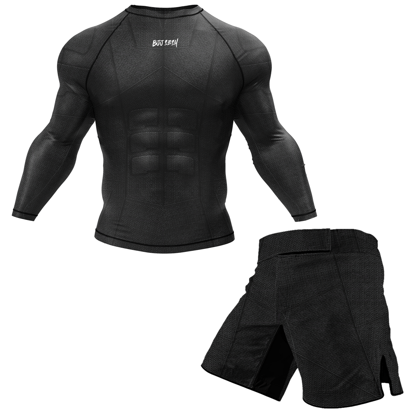 Black Essential BJJ/MMA Shorts