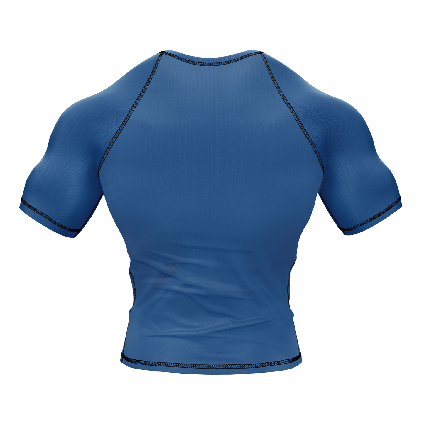 Wolf Blue BJJ Rash Guard