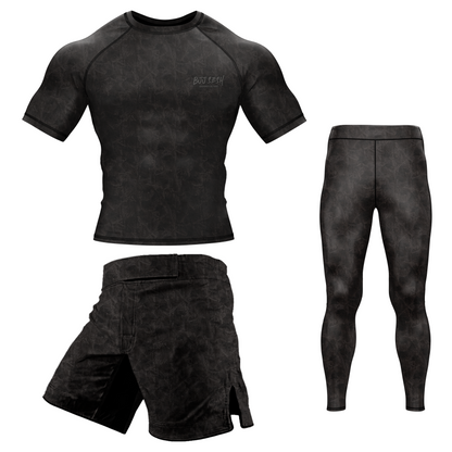 Midnight Forest Camo BJJ Rash Guard
