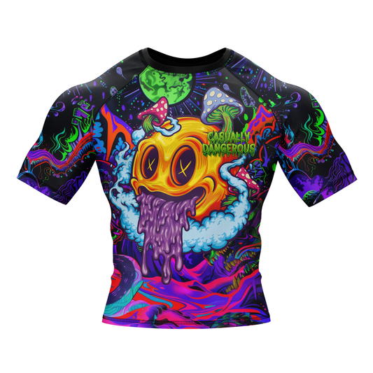 Casually Dangerous BJJ Rash Guard - Shortsleeve