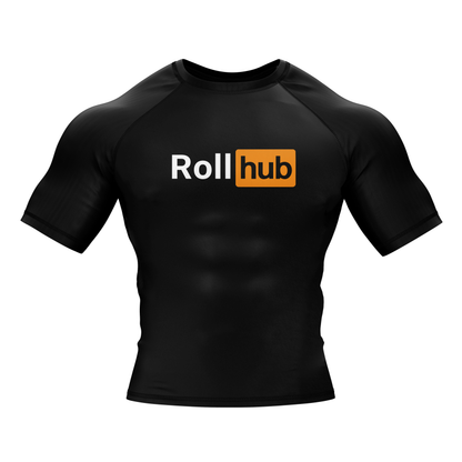 RollHub BJJ Rash Guard - Shortsleeve