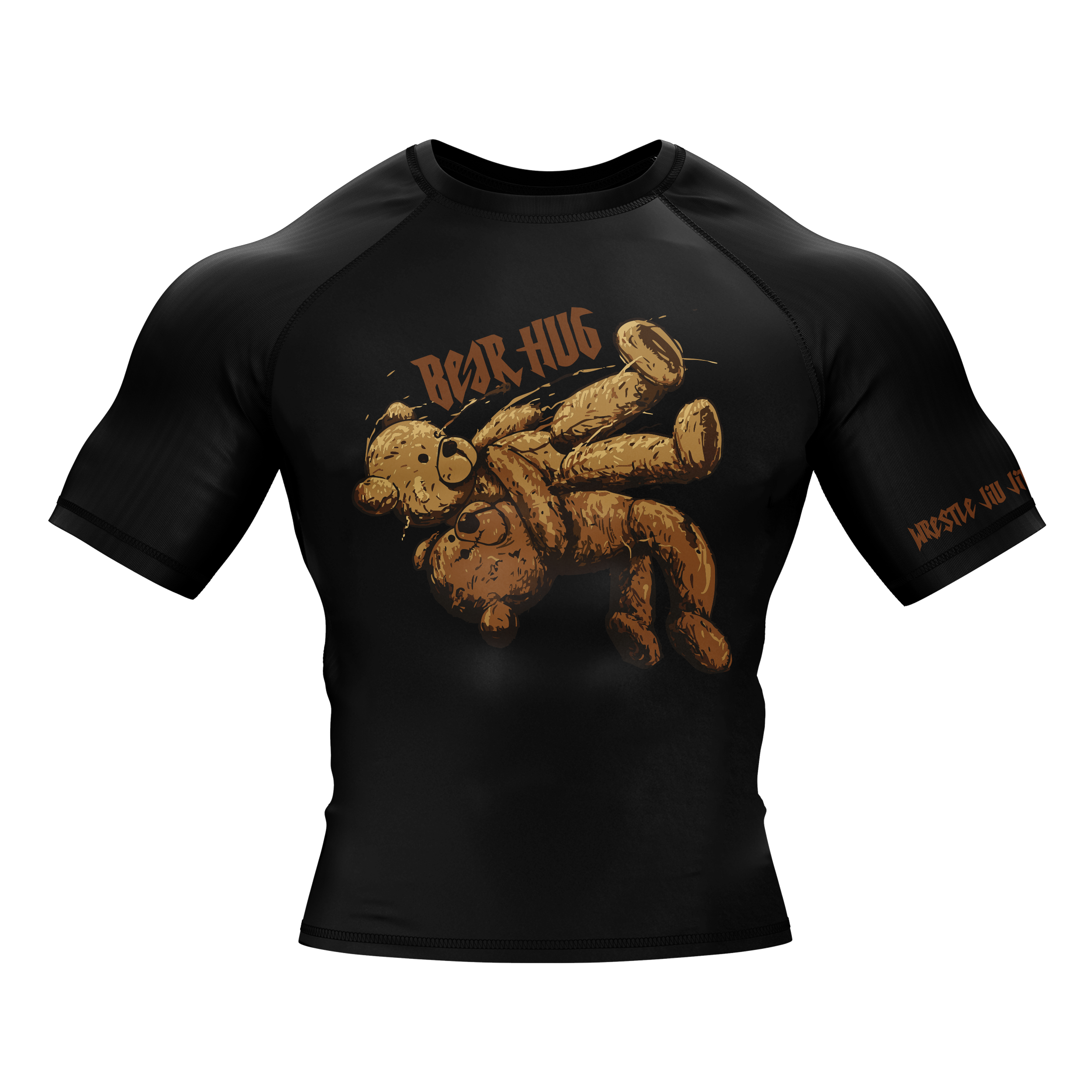 Bear Hug BJJ Rash Guard - Shortsleeve – BJJ SESH